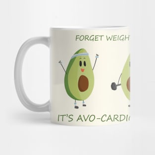 Avo-cardio Day Mug